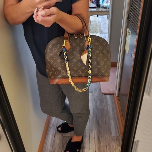 LOUIS VUITTON🌺AUTHENTIC VINTAGE ALMA - Picture 15 of 16